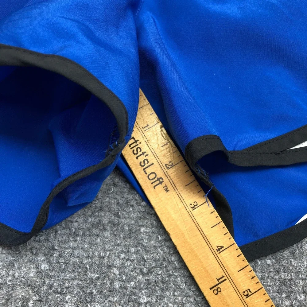 Nike Dri-FIT Tempo Running Shorts Royal Blue White Mesh Trim Womens XS